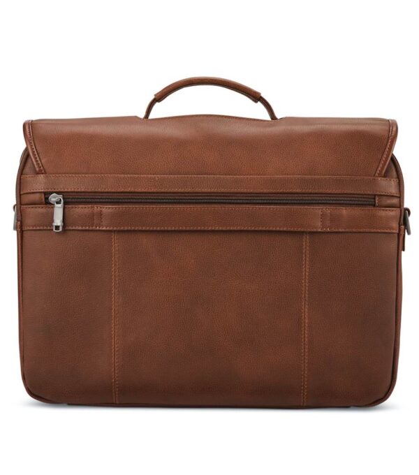 Samsonite Classic Leather Flapover 15.6" Laptop Bag
