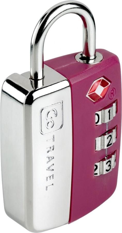 Go Tsa Combination Lock Pink Travel Accessories