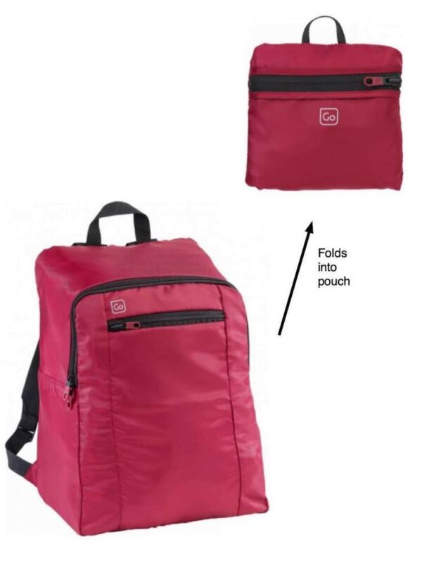Go Xtra Light And Durable Backpack Small / Burgundy Travel Accessories