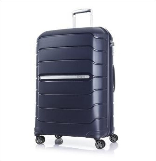 Samsonite New Octolite 2.0 81Cm Expandable 4 Wheel Hard Suitcase Black Large Shell Case