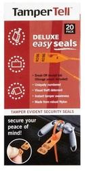 Tamper Tell 20 Pack Deluxe Easy Seals Travel Accessories