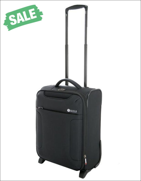 Tosca - So Lite 3.0 18In Small 2 Wheel Soft Suitcase Black Carryon Luggage