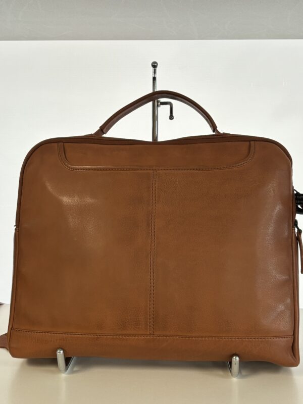 Pierre Cardin Italian Leather Laptop Bag - Image 4